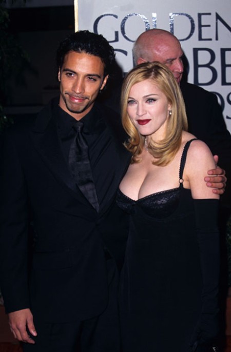 Carlos Leon with his ex-girlfriend, Maddona